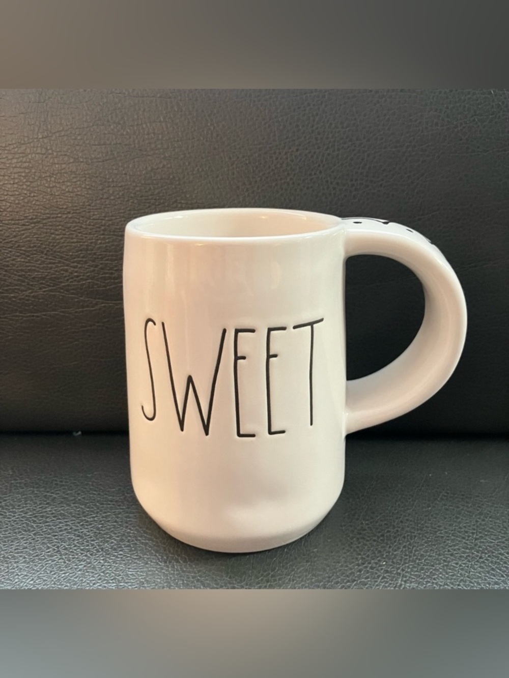 NEW Rae Dunn SWEET Mug with Decorative Thick Handle Teacher Graduation Birthday